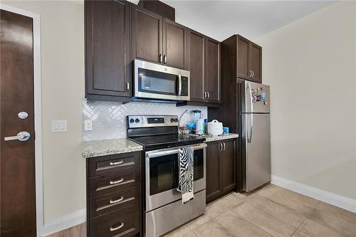 118 King Street E|Unit #420, Hamilton, ON - Indoor Photo Showing Kitchen With Stainless Steel Kitchen