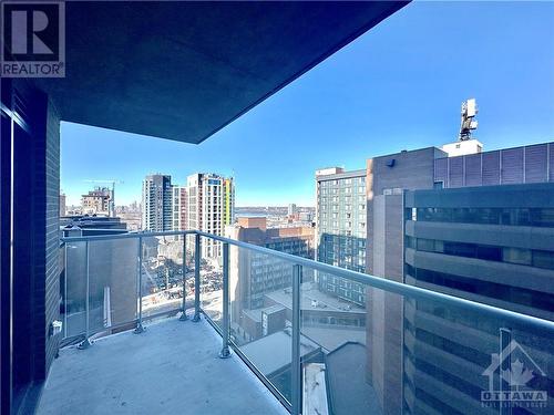 340 Queen Street Unit#1301, Ottawa, ON - Outdoor With Balcony With View