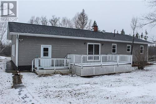 983 565 Route, Holmesville, NB - Outdoor With Deck Patio Veranda With Exterior