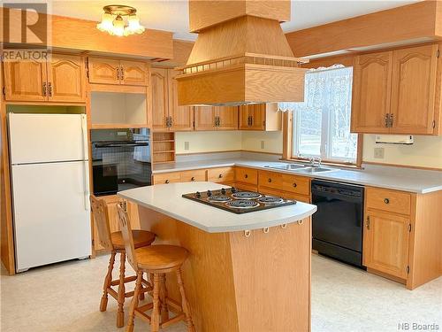 983 565 Route, Holmesville, NB - Indoor Photo Showing Kitchen With Double Sink
