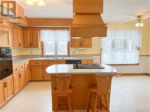983 565 Route, Holmesville, NB - Indoor Photo Showing Kitchen With Double Sink