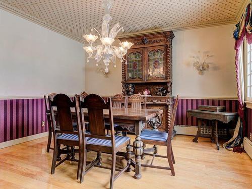 Dining room - 514 Rue Notre-Dame E., Thetford Mines, QC - Indoor Photo Showing Dining Room