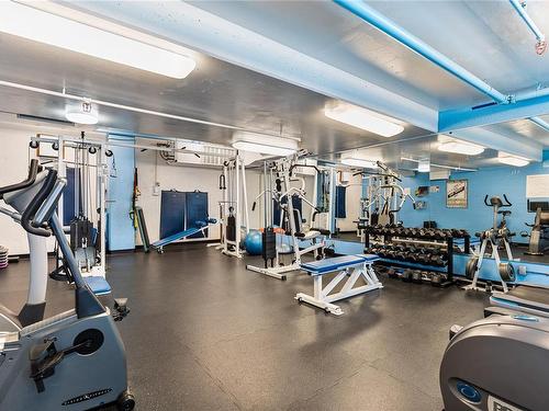 819-21 Dallas Rd, Victoria, BC - Indoor Photo Showing Gym Room