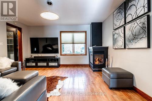 396 Sawmill Road, Pelham, ON - Indoor Photo Showing Living Room With Fireplace