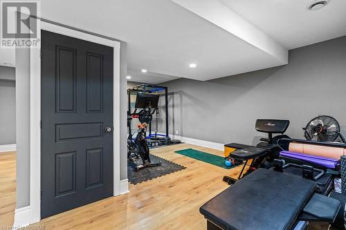 123 Inglis Drive, Grey Highlands, ON - Indoor Photo Showing Gym Room