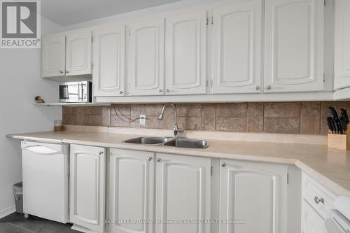 #309 -215 Glenridge Ave, St. Catharines, ON - Indoor Photo Showing Kitchen With Double Sink
