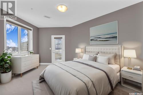 308 405 Cartwright Street, Saskatoon, SK - Indoor Photo Showing Bedroom