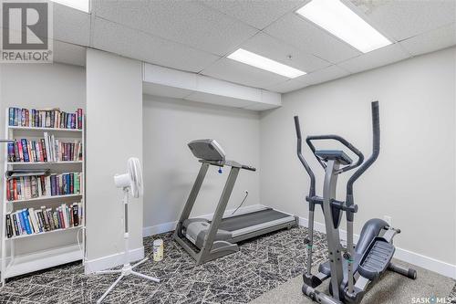308 405 Cartwright Street, Saskatoon, SK - Indoor Photo Showing Gym Room