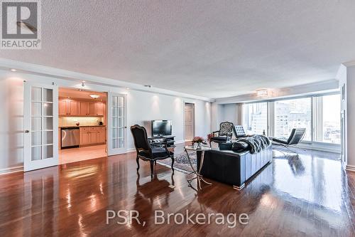 #2703 -33 University Ave, Toronto, ON - Indoor Photo Showing Living Room