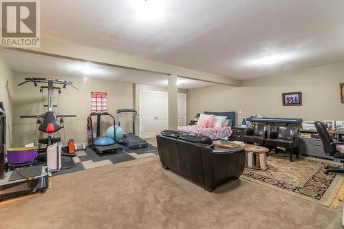 553 Mt. Ida Drive, Coldstream, BC - Indoor Photo Showing Gym Room
