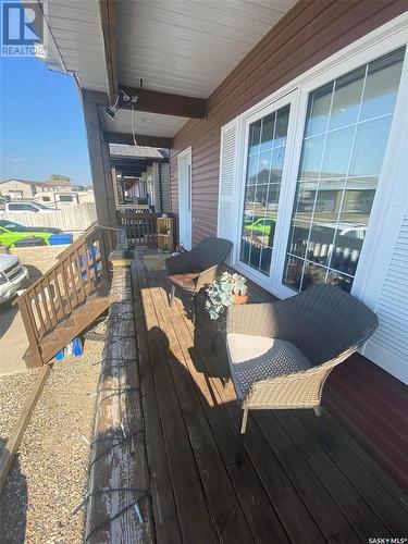 634 Eva Street, Estevan, SK - Outdoor With Deck Patio Veranda With Exterior