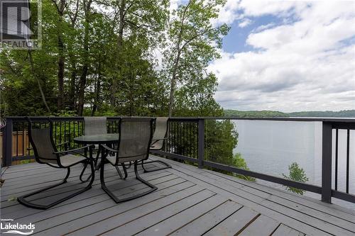 1378 Three Mile Lake Road Unit# 3, Muskoka Lakes, ON - Outdoor With Body Of Water With Deck Patio Veranda