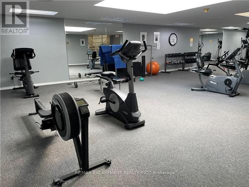 702 - 36 James Street S, Hamilton, ON - Indoor Photo Showing Gym Room