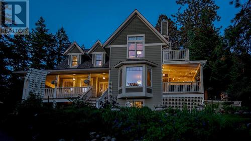 4503 Briggs Road, Vernon, BC - Outdoor With Deck Patio Veranda With Facade