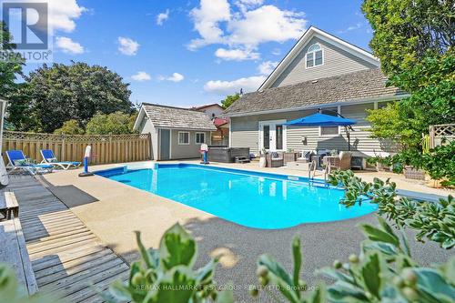 1013 Ontario Street, Cobourg, ON - Outdoor With In Ground Pool With Deck Patio Veranda