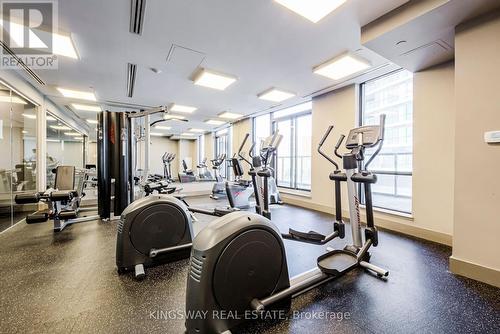 #2815 -35 Watergarden Dr, Mississauga, ON - Indoor Photo Showing Gym Room