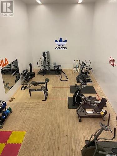 103G 1121 Mckercher Drive, Saskatoon, SK - Indoor Photo Showing Gym Room