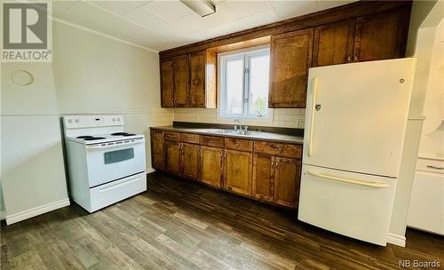 12880 Route 105, Tobique Narrows, NB - Indoor Photo Showing Kitchen With Double Sink