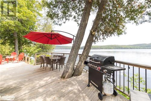 Walkout To The Deck View 2 - 6034 Haliburton Lake Road, Haliburton, ON - Outdoor With Body Of Water With Deck Patio Veranda