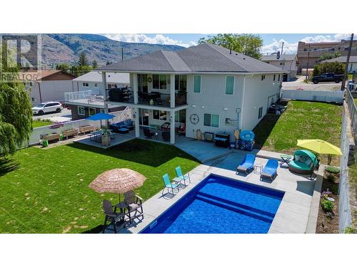 14 Lambert Court, Osoyoos, BC - Outdoor With In Ground Pool With Backyard