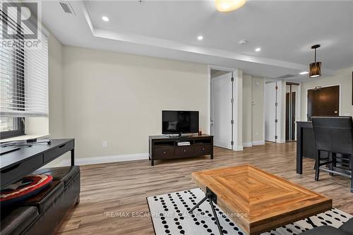 #420 -118 King St E, Hamilton, ON - Indoor Photo Showing Living Room