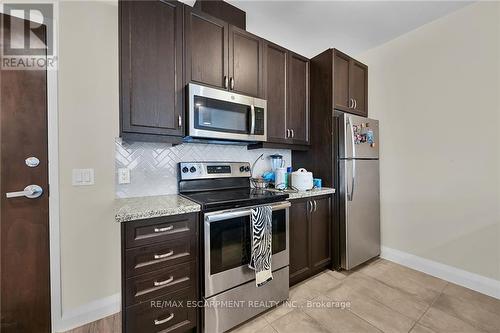 #420 -118 King St E, Hamilton, ON - Indoor Photo Showing Kitchen With Stainless Steel Kitchen