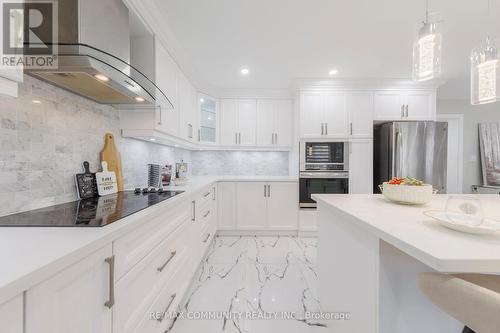 48 Mcnicol Crescent N, Ajax, ON - Indoor Photo Showing Kitchen With Stainless Steel Kitchen With Upgraded Kitchen