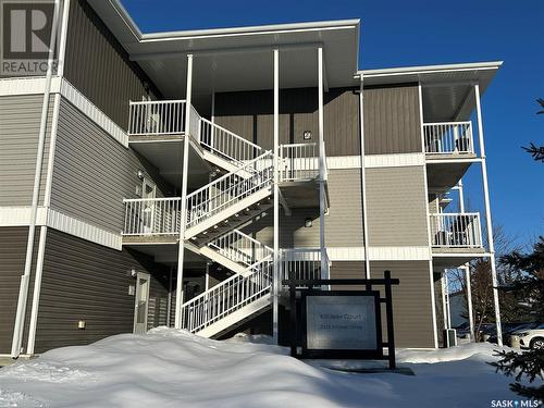 206 2322 Kildeer Drive, North Battleford, SK - Outdoor With Balcony