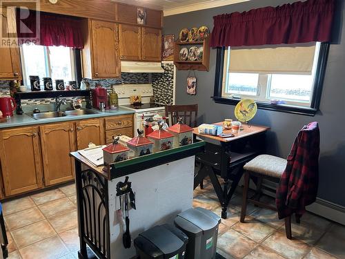 9 Maple Lane, Gander Bay, NL - Indoor Photo Showing Kitchen With Double Sink