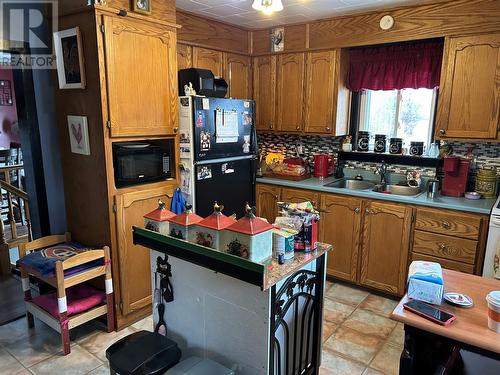 9 Maple Lane, Gander Bay, NL - Indoor Photo Showing Kitchen With Double Sink