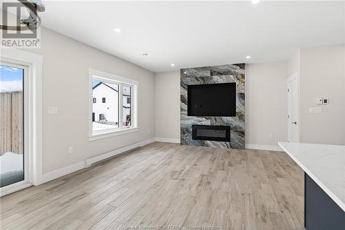147 Monique St, Shediac, NB - Indoor With Fireplace