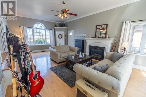 1506 Dover Road, Cornwall, ON - Indoor Photo Showing Living Room With Fireplace