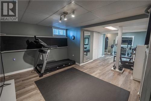 1506 Dover Road, Cornwall, ON - Indoor Photo Showing Gym Room