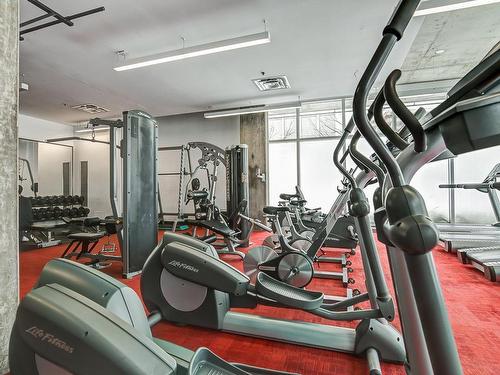 Exercise room - 627-950 Rue Notre-Dame O., Montréal (Le Sud-Ouest), QC - Indoor Photo Showing Gym Room