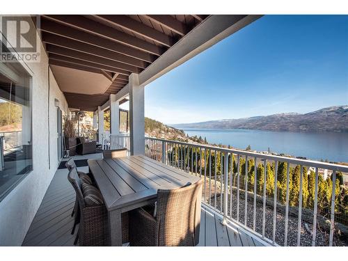 5251 Sutherland Road, Peachland, BC - Outdoor With Body Of Water With Deck Patio Veranda With Exterior