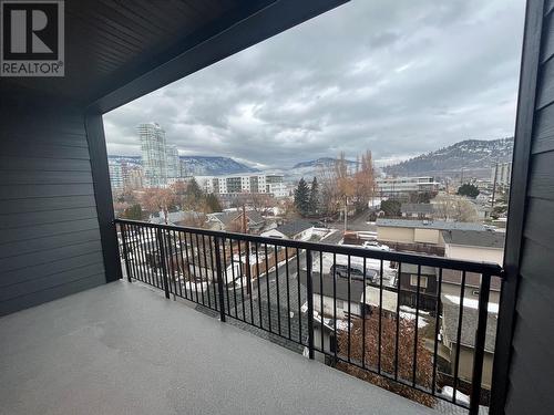 660 Cawston Avenue Unit# 409, Kelowna, BC - Outdoor With Balcony With Exterior