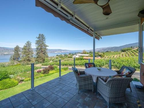 2460 Naramata Road, Naramata, BC - Outdoor With Body Of Water With Deck Patio Veranda With View With Exterior