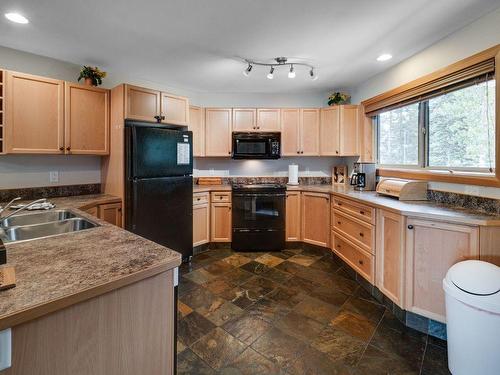 8-360 Strayhorse Road, Apex Mountain, BC - Indoor Photo Showing Kitchen With Double Sink