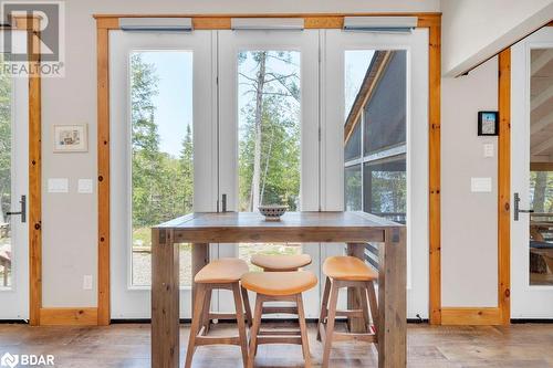 1008B Gordie Lane, Ompah, ON - Indoor Photo Showing Dining Room