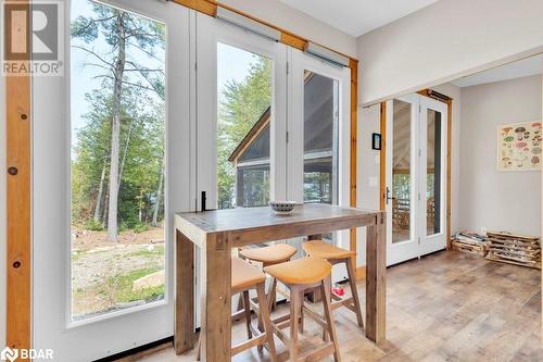 1008B Gordie Lane, Ompah, ON - Indoor Photo Showing Dining Room