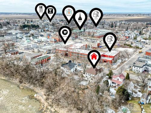 Aerial photo - 82  - 82B Rue Des Sulpiciens, L'Épiphanie, QC - Outdoor With View