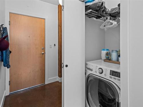 218-599 Pandora Ave, Victoria, BC - Indoor Photo Showing Laundry Room