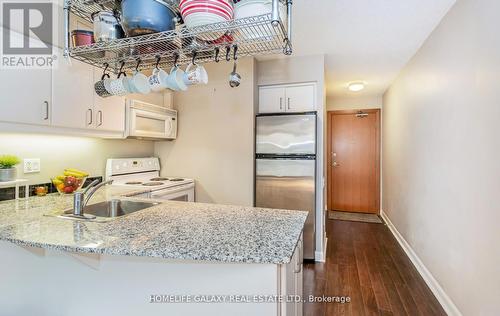 #812 -33 Sheppard Ave E, Toronto, ON - Indoor Photo Showing Kitchen With Upgraded Kitchen