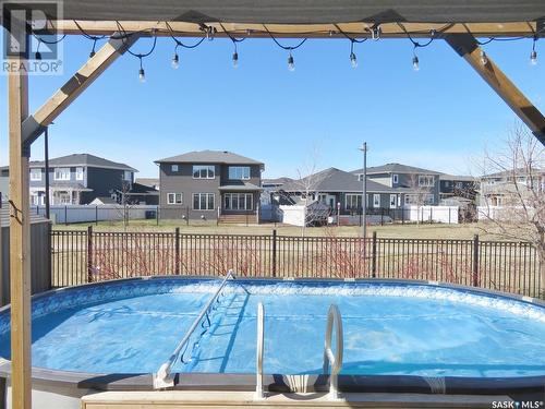 546 Secord Manor, Saskatoon, SK - Outdoor With Above Ground Pool