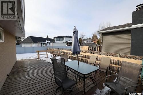 11 Wilkie Road, Regina, SK - Outdoor With Deck Patio Veranda With Exterior