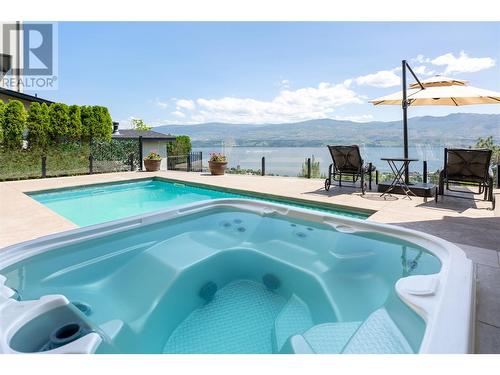 3211 Pinot Noir Place, West Kelowna, BC - Outdoor With In Ground Pool With Backyard With View