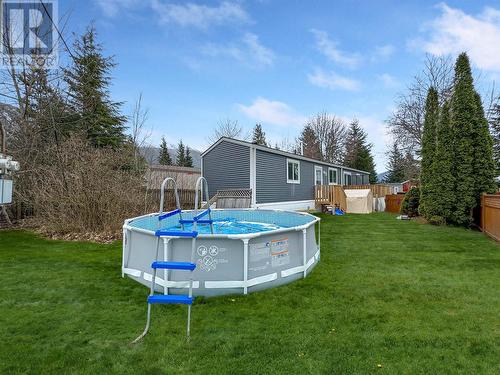 66 3616 Larch Avenue, Terrace, BC - Outdoor With Above Ground Pool With Backyard
