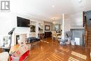 #Upper -2014 Lushes Ave, Mississauga, ON  - Indoor With Fireplace 