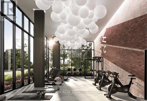 #1002 -3220 William Coltson Ave, Oakville, ON - Indoor Photo Showing Gym Room