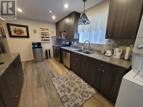 2704 Skeena Street, Terrace, BC - Indoor Photo Showing Kitchen With Double Sink